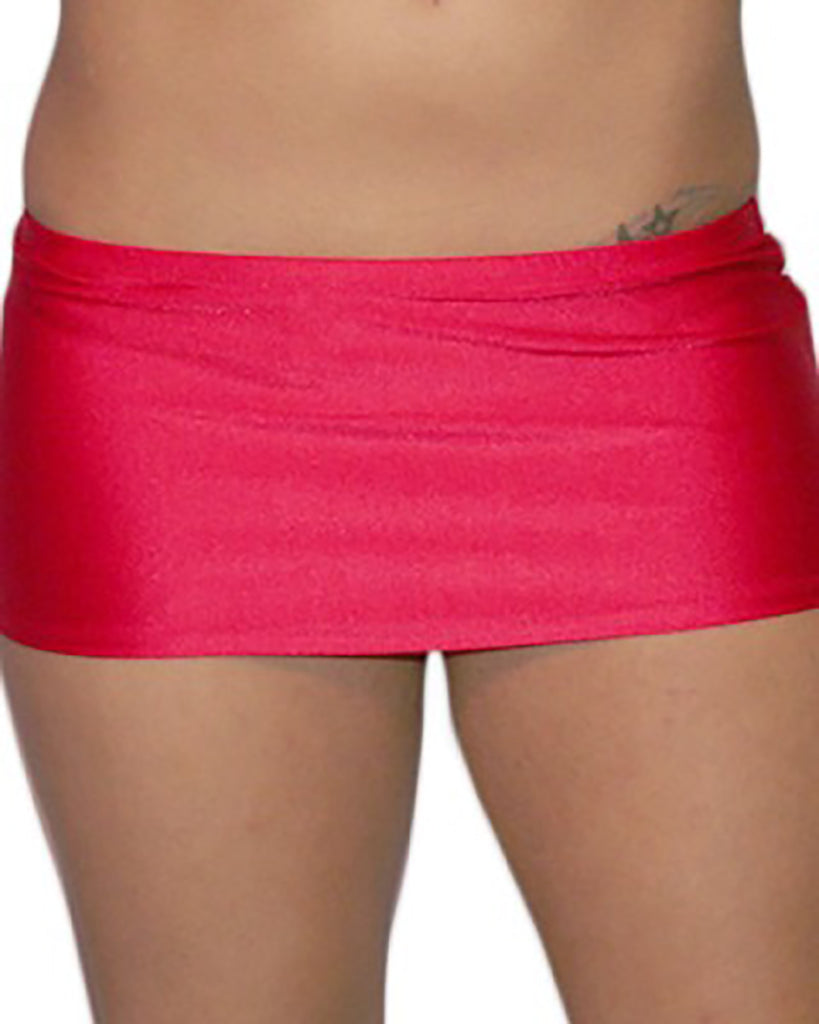 Red 7 1/2 Inch Mini Skirt 