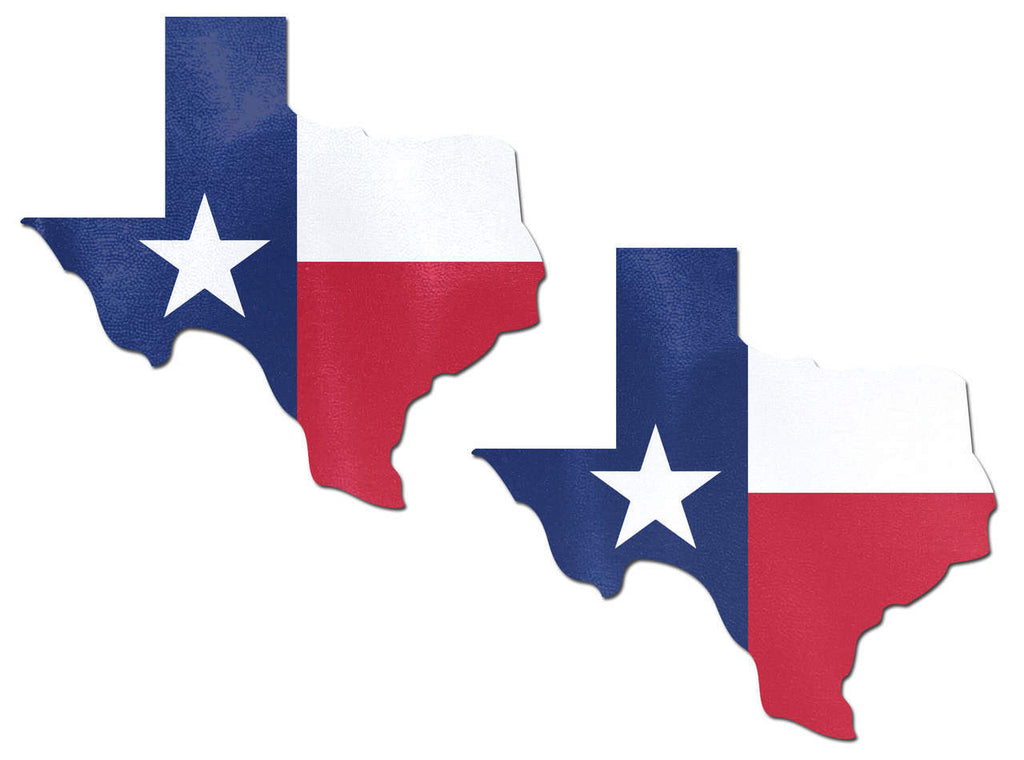 Texas Lone Star Flag Pattern Nipple Pasties